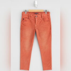 Dear John Corduroy Skinny Pants – Coral Rust – Size 26
